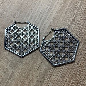 Tory Burch Geometric Earrings